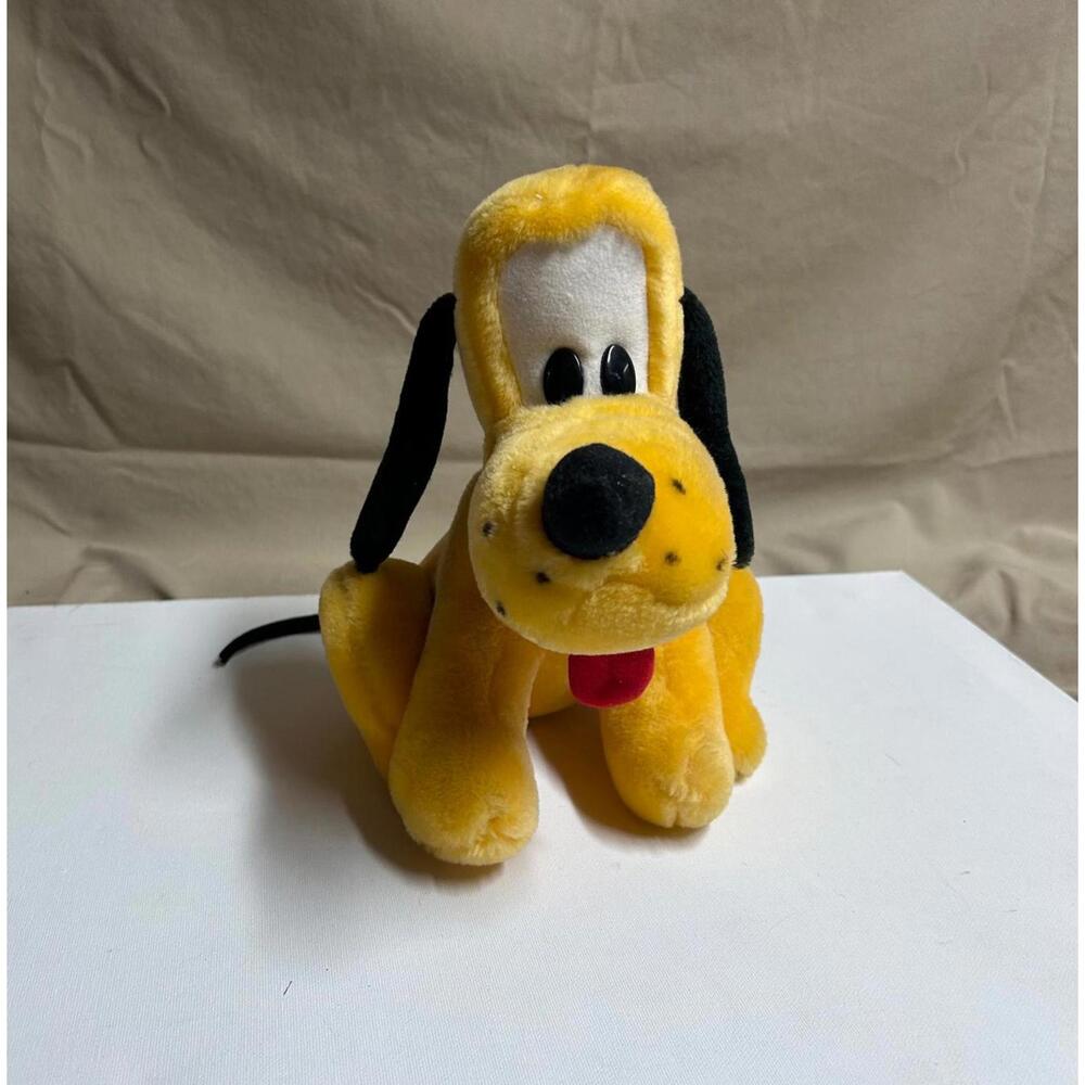 Vintage Disney Pluto Plush Bean Bag Disneyland Walt Disney World 90s‎ Tag